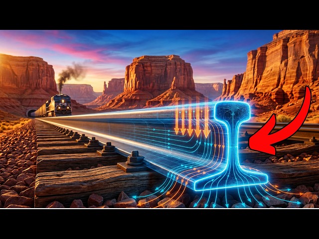Why Train Tracks Are Shaped That Way (It’s Ingenious)