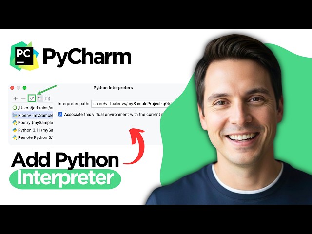 How to Add Python Interpreter in Pycharm (2026 Step By Step Guide)