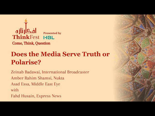ThinkFest 2026: Does the Media Serve Truth or Polarise?