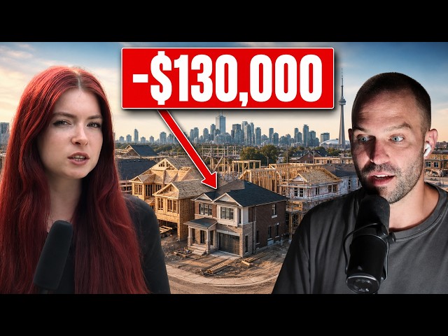 Why are prices falling on brand new houses? (Daniel Foch on CBC News)