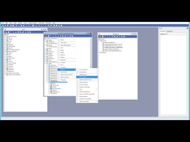 MS Dynamics AX 2012 Development Training Video : How to create AutoReport in Table Ax 2012