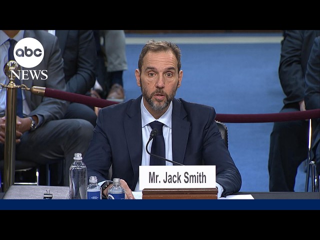 Jack Smith delivers opening statement to Senate Judiciary Committee