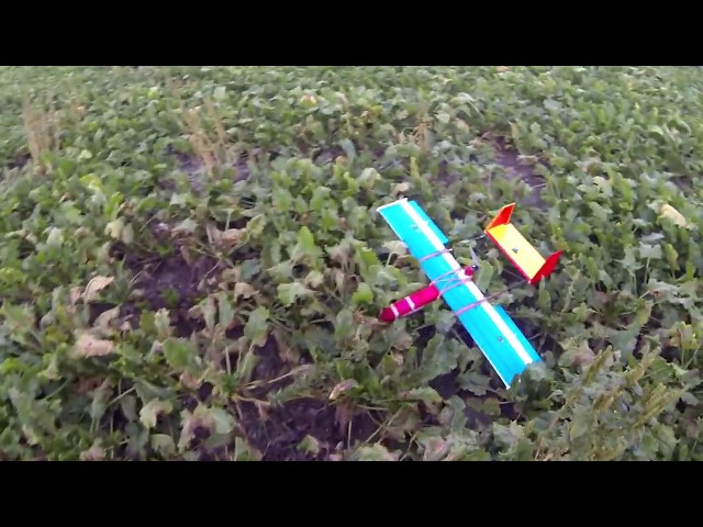 "Flex" a scratchbuild rc twinboom pusher