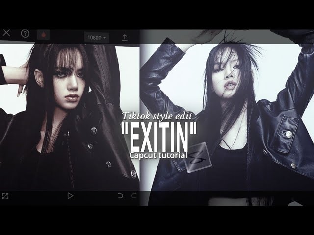 "EXITIN" - KPOP TIKTOK TREND CAPCUT TUTORIAL | LALISA MANOBAN | BLACKPINK | EXPLORE | TRENDING | FYP