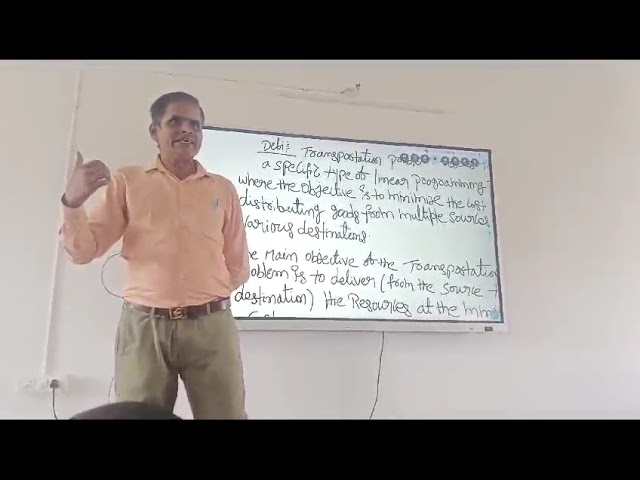 Optimization Techniques | Lecture by Murali Sir