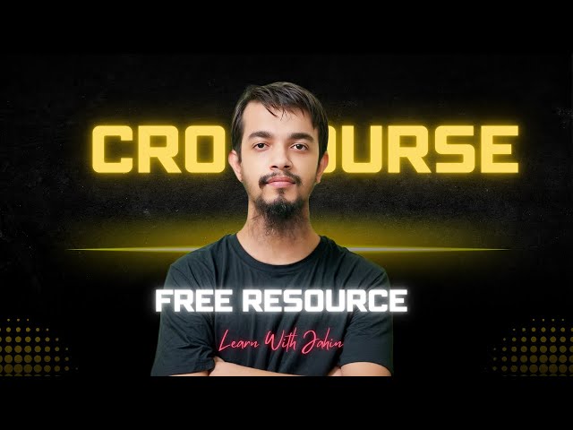 Free Shopify CRO Bangla Course | Conversion Rate Optimization Bangla Tutorial