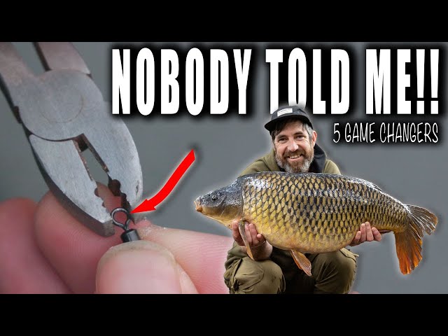 5 Things I wish I knew when I started Carp Fishing - Beginners Mistakes