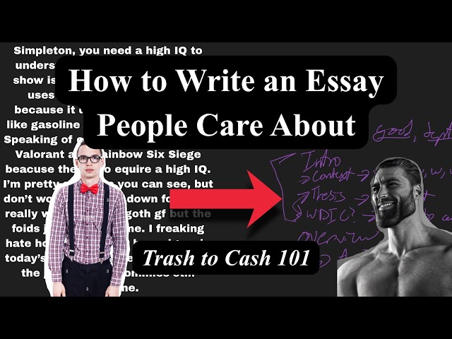 A Tutorial on how to Write an Essay People Actually Want to Read