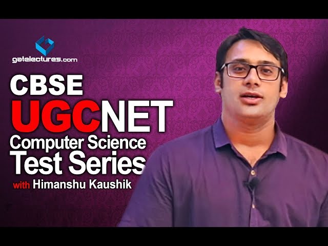 UGC NET Computer Science Test Series: Practice & Preparation | 2017 Archive