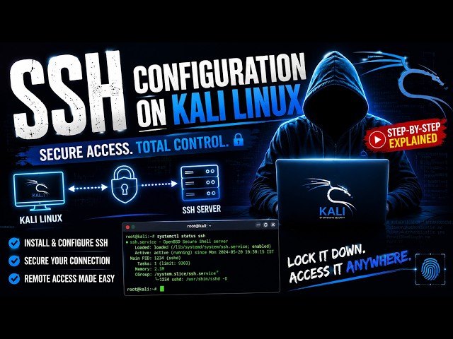 SSH Configuration on Kali Linux | Kali Linux Tutorial
