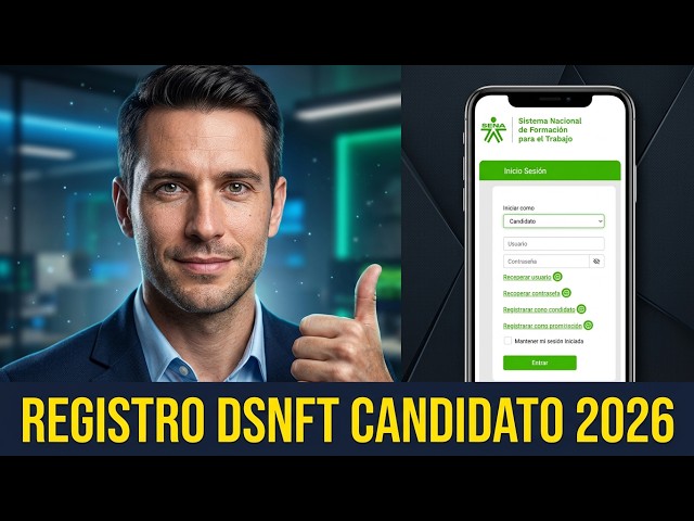 2026 REGISTRO CANDIDATOS DSNFT CON EL CELULAR FACIL Y RAPIDO