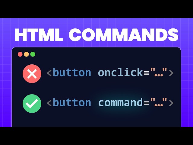 HTML Can Do This Without JS Now
