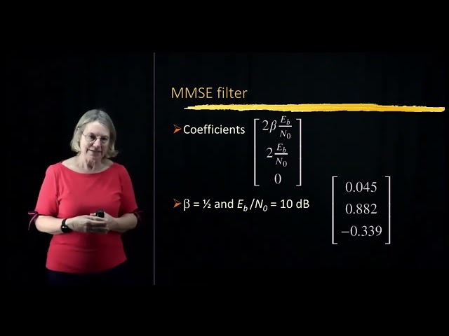 Lecture 4.5: MMSE Equalizer Examples