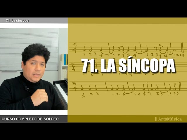71. COMPLETE SOLFEGE COURSE ♬: SYNCOPE