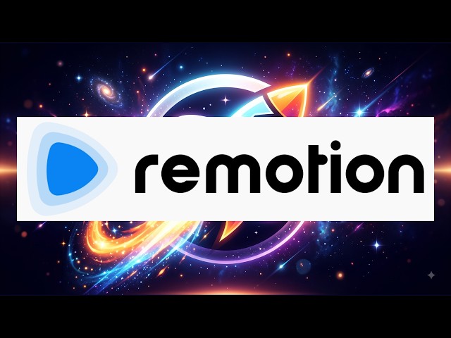 Remotion : Make videos programmatically: Connect to data, and manage complexity with code