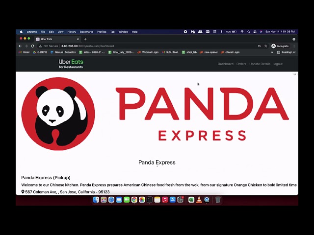 CMPE273 Lab2 UberEats Clone with MERN Stack and Kafka