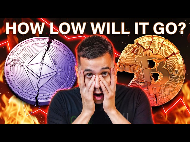 CRYPTO IS CRASHING!! HOW LOW WILL IT GO!?