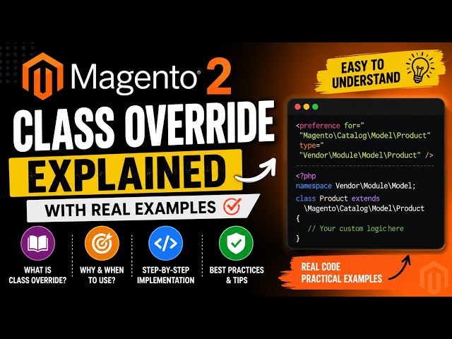 Magento  Class Override Explained with Real Examples