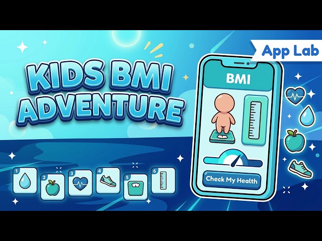 Build Your Own BMI Calculator - Coding for Kids Tutorial