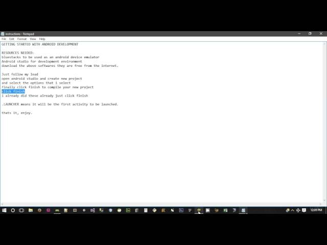 getting started with android