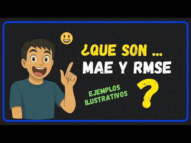 🔵MAE vs RMSE: What do they mean and which one should you use in your predictions?