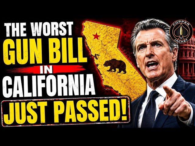 Bad News: California Gun Bill Passes Unanimously 11-0