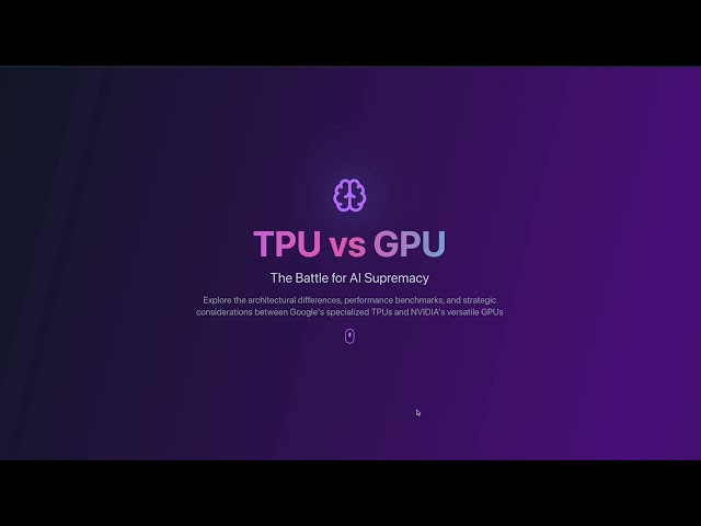 TPU vs GPU: Key Differences Explained