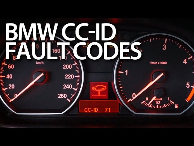 Reading BMW CC-ID codes of warning messages (E87, E90, E60, X5 E70, E63)