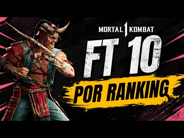 🟥 Mortal Kombat 1! FT 10 Por Ranking Ch4k4l vs Fsh | ReideNarnia Ch4k4l vs Samuel Xv 2009