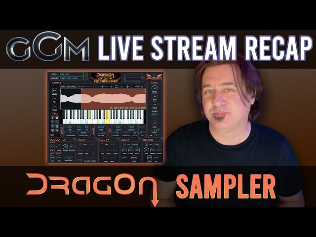 DragOn SAMPLER!! Live First Look Recap! #sampling #sounddesign #dragonsampler