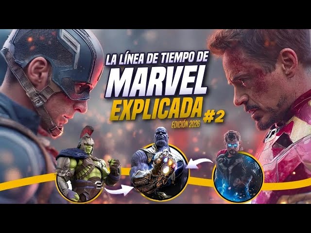El orden cronológico oficial de Marvel explicado: de Iron Man hasta Infinity War