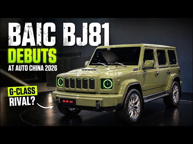 BAIC BJ81 Debut Stuns Beijing Auto Show 2026