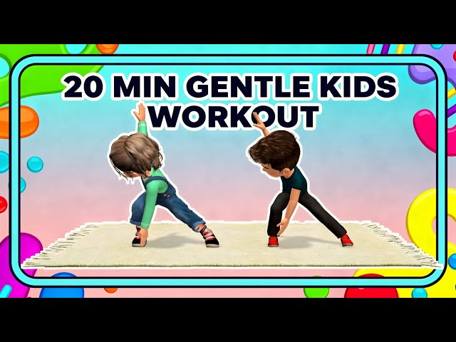 20 Min Gentle Kids Workout: Build Endurance, Protect Joints