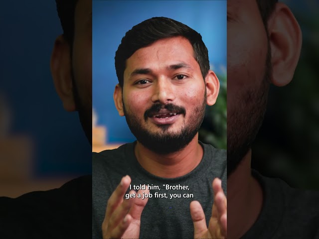 Freshers, Listen—Get a Job First!