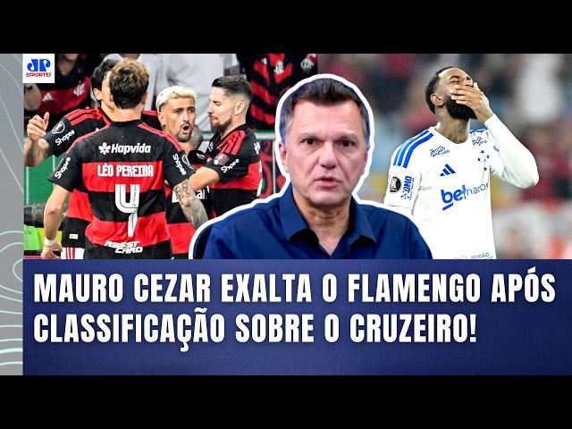 MAURO CEZAR: "O CLUBE DE REGATAS DO FLAMENGO ESTÁ NO TOPO DA HIERARQUIA do FUTEBOL SUL-AMERICANO!"