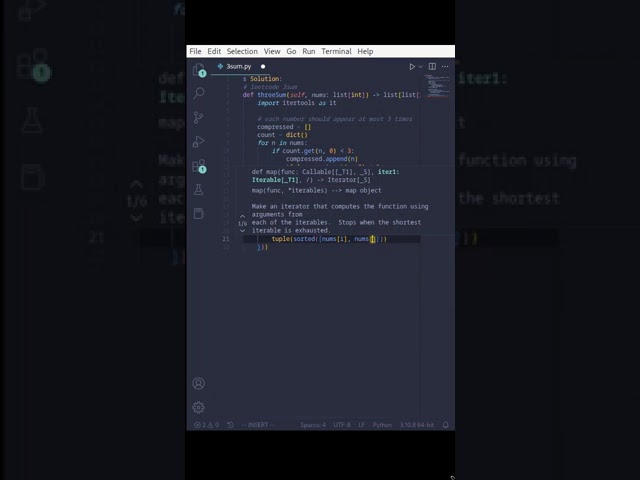 How to FIND THREESUM PYTHON 2023 Leetcode Updated #leetcode #three