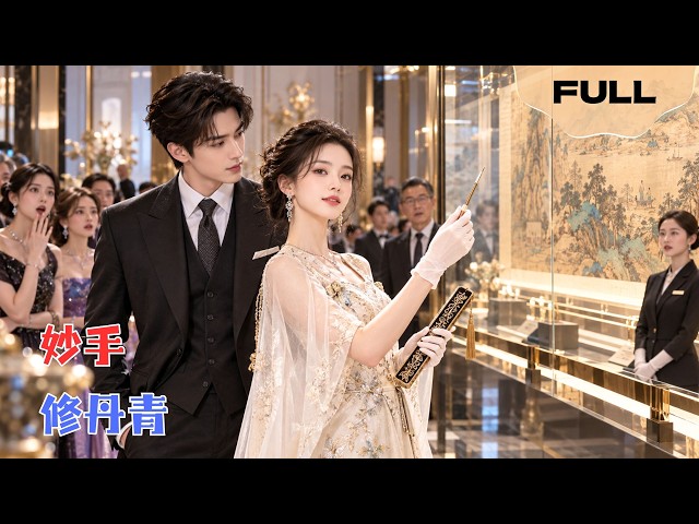【FULL】妙手修丹青▶她修复古画被摔碎修复水愤而退单，顾家修砸二十亿跪着求她出山！季云舒四天完工获三亿，全国大会当众揭穿沈家垄断，全场跪服！#minidrama #精彩大陆短剧
