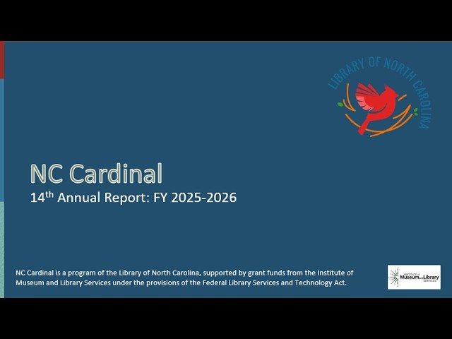 NC Cardinal Annual Report FY 2025-2026