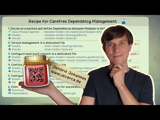 JavaRCAde: Carefree Dependency Management in Java Projects