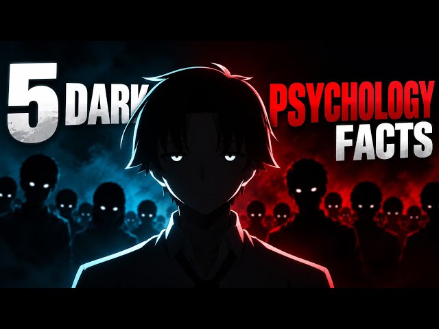 5 Dark Psychology Facts That Will Make You Think Like Ayanokoji 🧠 | Control Your Emotions