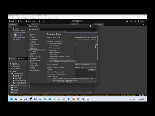GAME 1343 - What To Do When Intelsense is missing after opening Script Files in Visual Studio