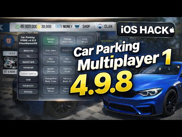 Car Parking Multiplayer 1 - 4.9.8 IOS hack mod menu #carparkingmultiplayer 