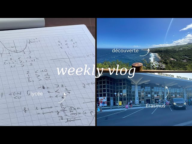 WEEKLY VLOG- lycée, Erasmus, commémoration