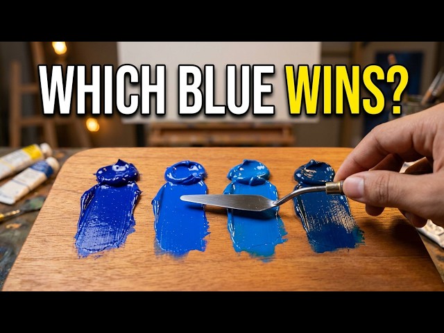 Blue Oil Paint Test: You Won't Believe the Difference!