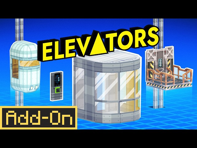 Elevators Add-On - Official Trailer | Functional Elevators in MINECRAFT