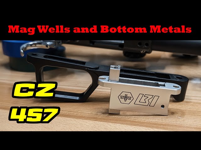 CZ 457 Aluminum Mag Well and Bottom Metal (L3i, DIProducts, Anarchy Outdoors)