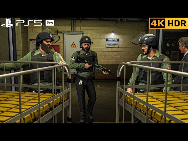 (PS5 PRO) GTA 5 The Big Score – Final Heist Perfection | 4K HDR