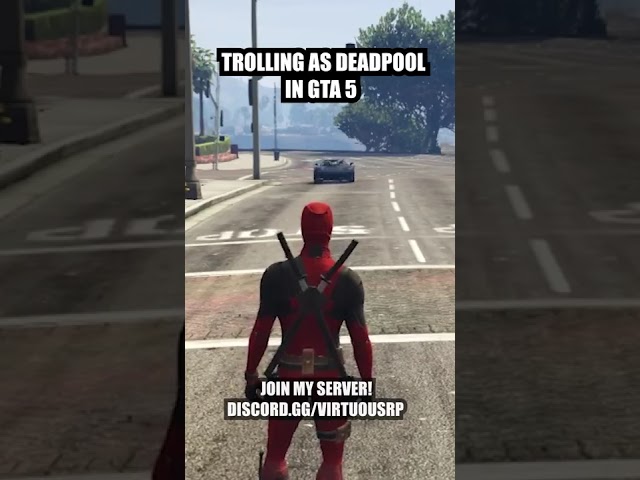 Deadpool Trolls in GTA 5 #gta5rp