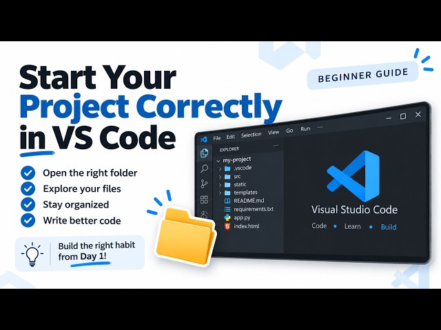 Starting your VS Code project - Step 1