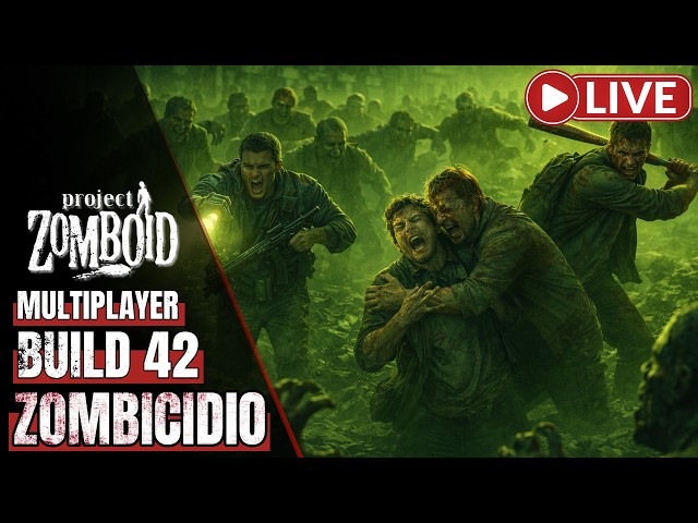 ¿MORIRÉ BUSCANDO LA ALMÁDENA? 🔨 Riesgo Total en ZOMBICIDIO x16 | PZ Build 42 Multiplayer